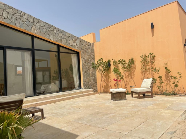 Bay West villa for long-term rent in Somabay — exterior and terrace