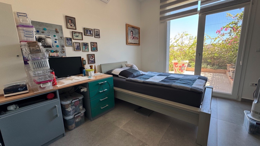Bedroom at Wadi Jebal terraced chalet