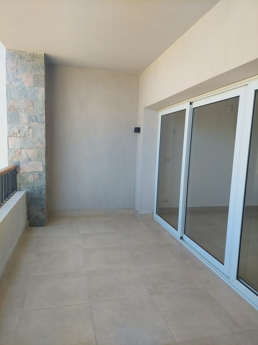 Large terrace at the Soma Breeze chalet for sale